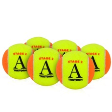 Bola de Beach Tennis Tretorn Academy Stage 2 Pack Com 06