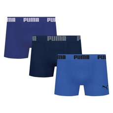 Cueca Puma Boxer Sem Costura - 3 unidades - Masculina