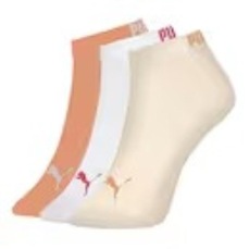Meia Cano Curto Puma - 3 unidades - Feminina