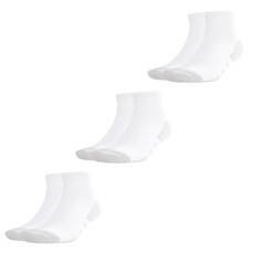 Meia Cano Médio adidas Quarter - 3 pares - Unissex