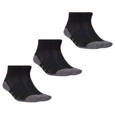 Meia Cano Médio adidas Quarter - 3 pares - Unissex