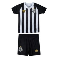 Kit Uniforme Futebol Umbro Santos II 2025 Infantil