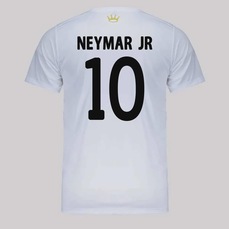 Camisa do Santos Logo 10 Neymar FutFanatics Infantil