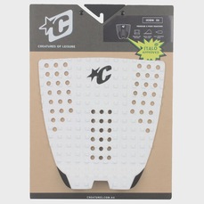 Deck para Prancha de Surf Creatures Icon Branco Preto
