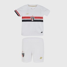 Kit Infantil de Uniforme de Futebol New Balance São Paulo I 25/26