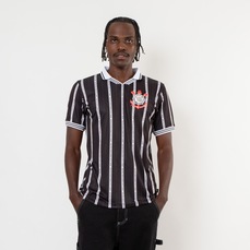 Camiseta Corinthians Polo Esportiva Número 10 Surf Center Masculina