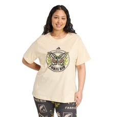 Camiseta Plus Size Feminina adidas FARM