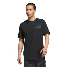 Camiseta Masculina adidas Estampada de Basquete