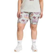 Short Plus Size Feminino adidas Ciclista FARM