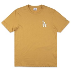 Camiseta Masculina New Era Regular Los Angeles Dodgers MLB Kaki