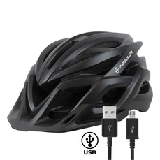 Capacete ciclismo Absolute Wild Flash led traseiro USB