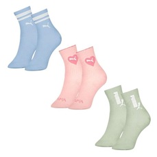Meia Cano Longo Puma Infantil - 3 pares