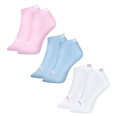 Meia Cano Curto Puma Sapatilha Feminina - 3 pares