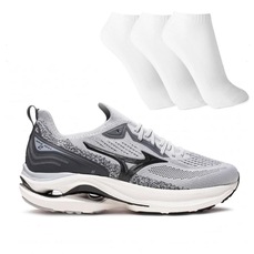 Tênis Masculino Mizuno Wave Zest 2 + 3 Pares de Meias