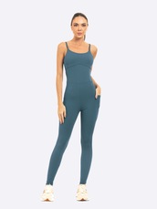 Macacão Longo Manly Decote Costas Feminino