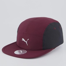 Boné Aba Reta Puma Running 5 Panel Unissex