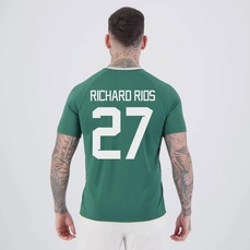 Camiseta Do Palmeiras Richard Rios 27 Alviverde Masculina FutFanatics