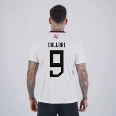 Camiseta São Paulo Calleri 9 Amago Masculina FutFanatics