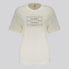 Camiseta Fila Over Classic Tennis Feminina