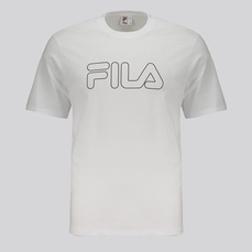 Camiseta Fila Regular Letter Outline Masculina