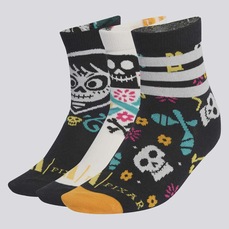 Meia Cano Médio adidas Viva - 3 Pares - Unissex