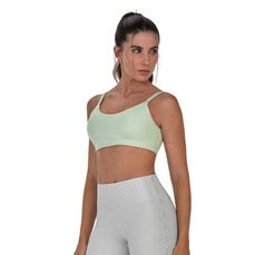 Top Alto Giro Elástico Personalizado Feminino