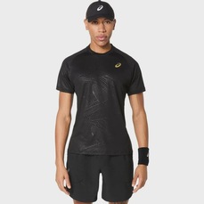 Camiseta ASICS Match Night Energy - Masculino - Preto - ASICS - Masculino