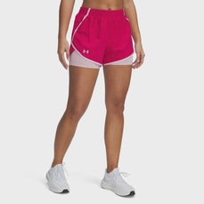 Shorts de Corrida 2 em 1 Under Armour Fly By Feminino