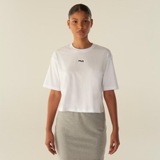 Camiseta Fila Cropped Comfort Classic Feminina