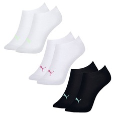 Kit 3 Pares de Meias Cano Curto Puma Esportiva Feminina