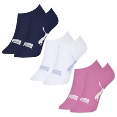 Kit 3 Pares de Meias Cano Curto Puma Esportiva Feminina