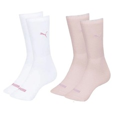 Kit 2 Pares de Meias Cano Médio Puma Esportiva Feminina
