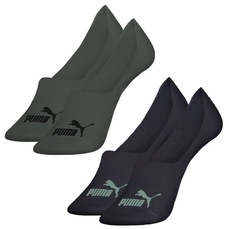 Kit 2 Pares de Meias Puma Sapatilha Invisível Masculina
