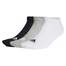 Meia Cano Curto adidas - 3 Pares - Unissex