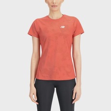 Camiseta New Balance Q Speed Jacquard Feminina