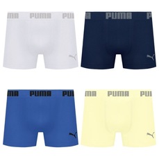 Kit 4 Cuecas Puma Boxer Sem Costura Masculina