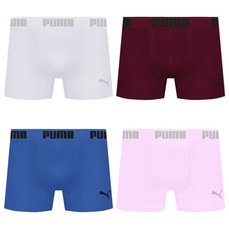 Kit 4 Cuecas Puma Boxer Sem Costura Masculina