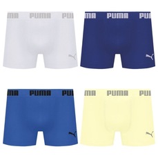 Kit 4 Cuecas Puma Boxer Sem Costura Masculina