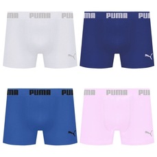Kit 4 Cuecas Puma Boxer Sem Costura Masculina