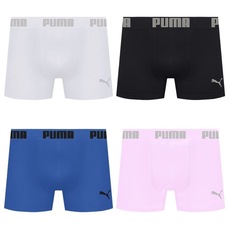Kit 4 Cuecas Puma Boxer Sem Costura Masculina