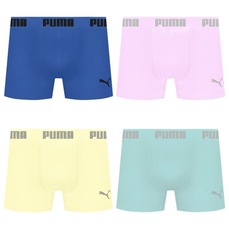 Kit 4 Cuecas Puma Boxer Sem Costura Masculina