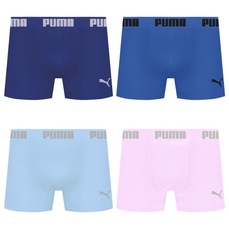 Kit 4 Cuecas Puma Boxer Sem Costura Masculina