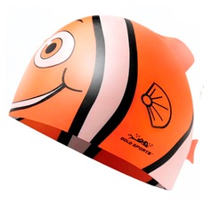 Touca de Natação Gold Sports Kids Fish de Silicone