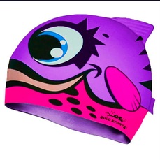 Touca de Natação Gold Sports Bad Fish Infantil