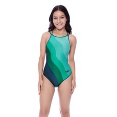 Maiô Four Stripes Waves Infantil