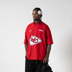 Camiseta Approve NFL Kansas City Chiefs Oversized - Masculino