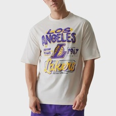 Camiseta New Era LA Lakers NBA Graphic Masculina