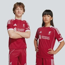 Camisa Liverpool Home 2026 Adidas Infantil