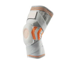 Joelheira Compressão TJK Estabilizador Esportivo Silicone Gel com Faixa Ajustável com Suporte