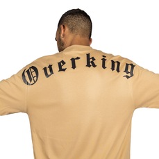Camiseta Overking Oversized Suedine Gothic Masculina